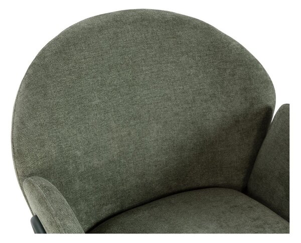 Set di sedie da pranzo verde in imbottito 2 pz Aslin – MOME