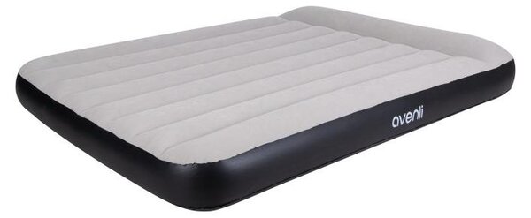 Avenli 24165 Materasso gonfiabile con pompa integrata 191 x 137 x 30 cm, grigio