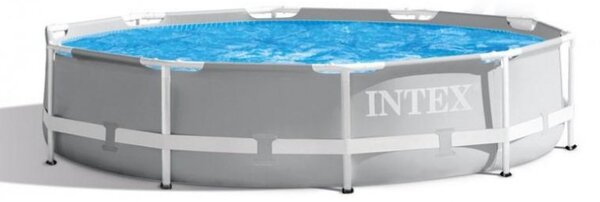 Piscina "Prism Frame" Rotonda C/Telaio Portante C/Pompa Cm.457X122H. - capacità lt.16805 - peso kg.73,1 (26726)