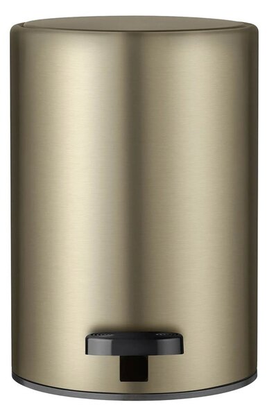 Cestino per la spazzatura color ottone in acciaio con pedale 3 l Modo – Blomus