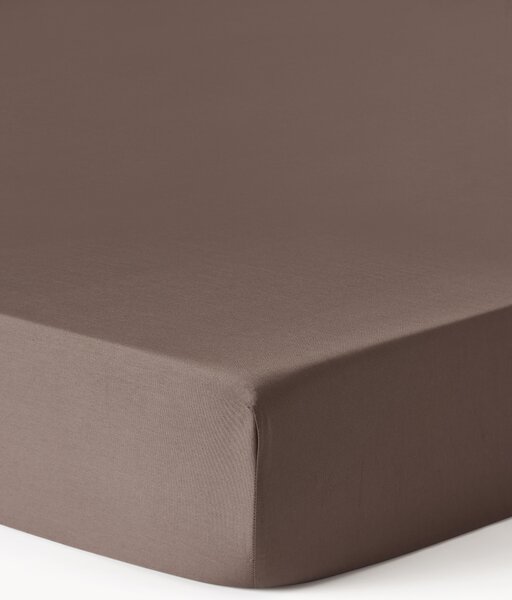 Lenzuolo con angoli topper in raso di cotone Comfort