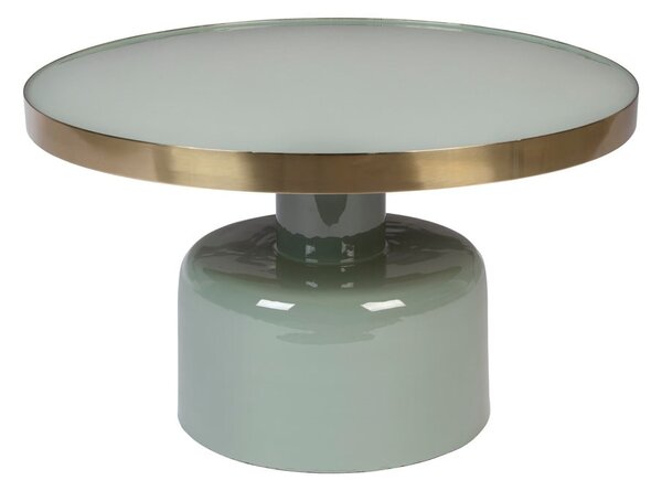 Tavolino rotondo in metallo ø 60 cm Glam – Zuiver