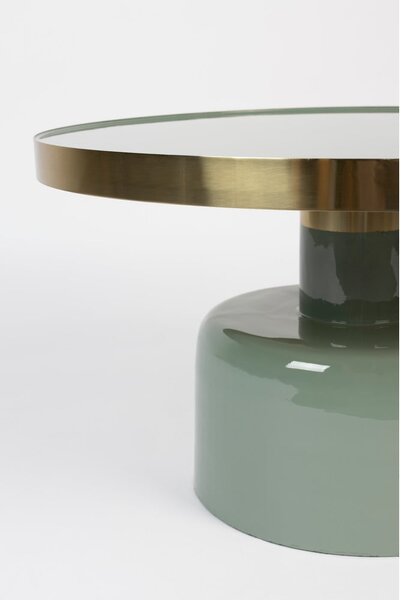 Tavolino rotondo in metallo ø 60 cm Glam – Zuiver