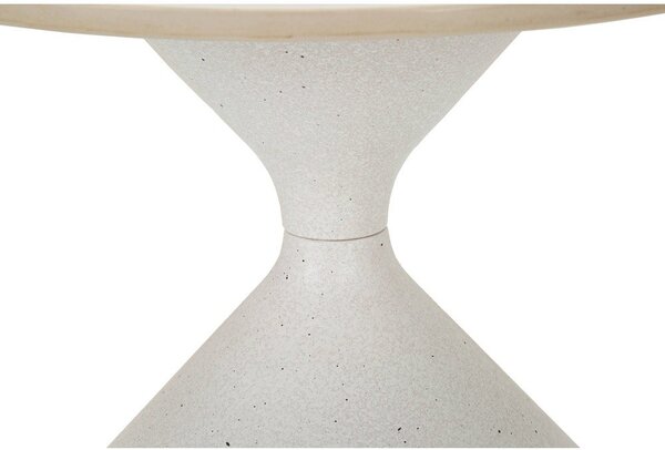 Tavolino rotondo con piano in ceramica ø 45 cm Fush - Mauro Ferretti