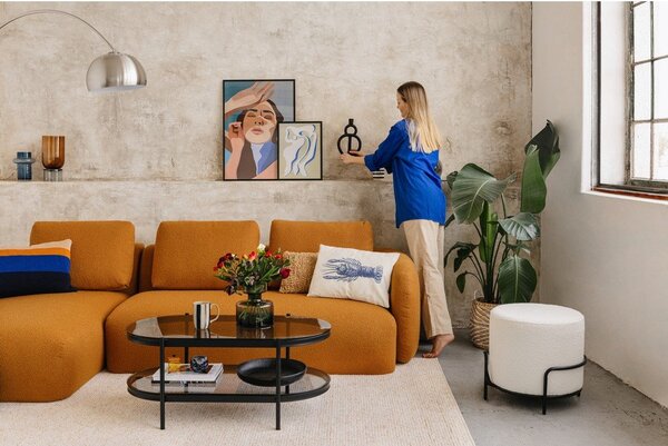 Divano angolare beige (angolo sinistro) Imola - Bonami Selection