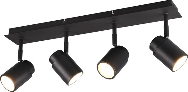 ANGELO lampada da soffitto per bagno nera Trio 880400432