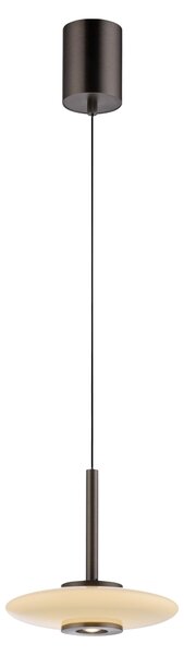 Lampadario a LED PURE VITRUM marrone 10 W, bianco caldo 530 lm, alluminio, dimensioni: 200 x 22 x 22 cm, IP20, Paul Neuhaus