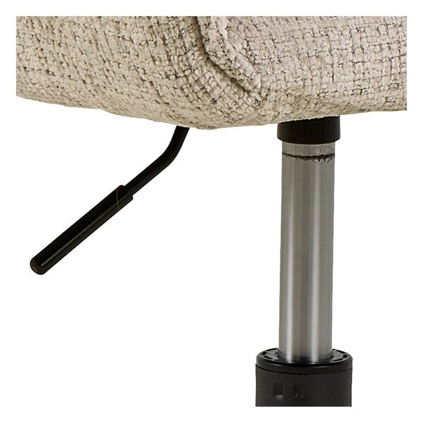 Sedia da ufficio beige Eddie – Actona