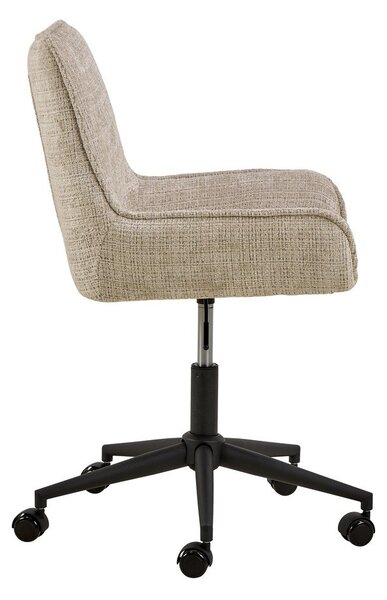 Sedia da ufficio beige Eddie – Actona