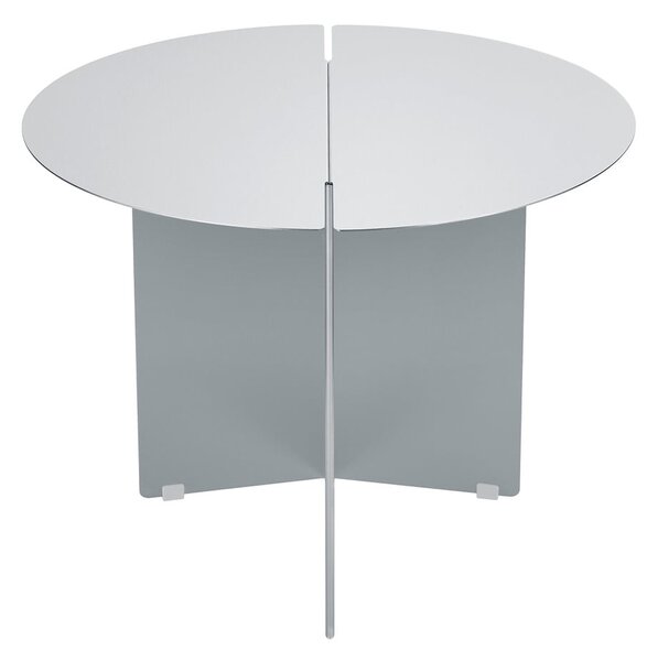 Tavolino rotondo in acciaio inox ø 50 cm Oru – Blomus