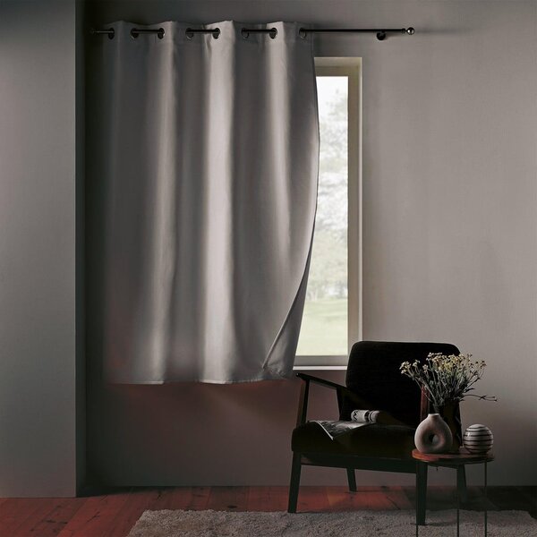 Tenda termoisolante bianca in microfibra 135x180 cm Micropolar – douceur d'intérieur