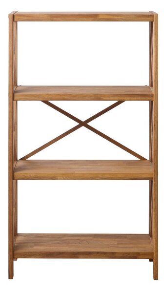 Scaffale effetto rovere colore naturale 70x124 cm X-Shelf - Unique Furniture