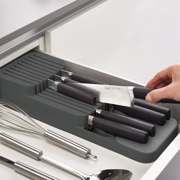 Organizer per coltelli in plastica Duo – Joseph Joseph