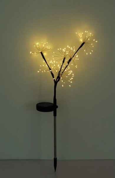 Globo 36092 - Lampada solare a LED 3xLED/0,06W/3V IP44 effetto fuochi d'artificio