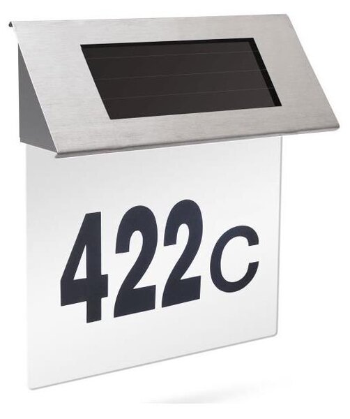 LED Numero civico solare LED/1,2V IP44