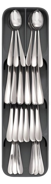Portaposate grigio in plastica 11 x 39,5 cm Duo – Joseph Joseph