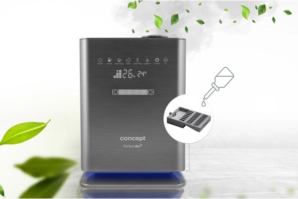 Concept ZV2021-Umidificatore d'aria con diffusore di aromi PERFECT AIR SMART 4,6 l 110W/230V