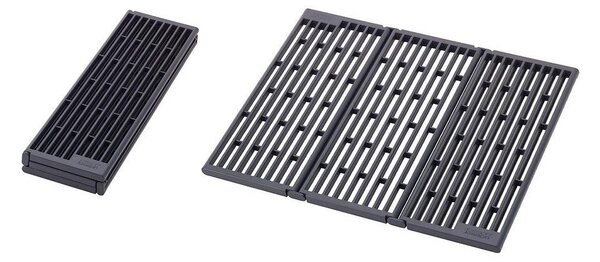 Scolapiatti a griglia per lavello regolabile grigio in plastica 43x13 cm Platform – Joseph Joseph