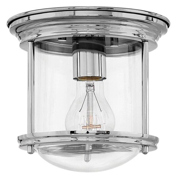 Quintiesse QN-HADRIAN-MINI-F-CM-CLEAR - Plafoniera da esterno HADRIAN 1xE27/60W/230V IP44