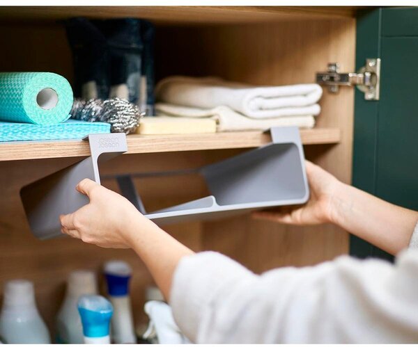 Porta pellicola e alluminio da parete da appendere grigio in plastica CupboardStore – Joseph Joseph