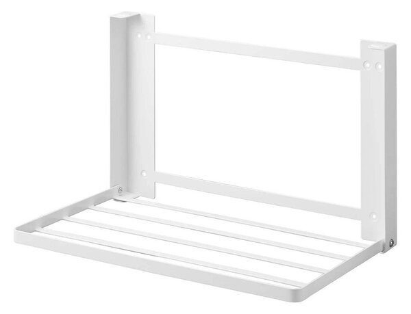 Mensola da bagno da parete bianco opaco in acciaio Tower – YAMAZAKI