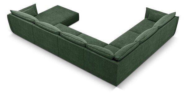 Divano angolare verde scuro (angolo sinistro) Vanda - Mazzini Sofas