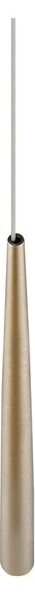 Lampadario LED dorato ø 14 cm Cala – Trio Select