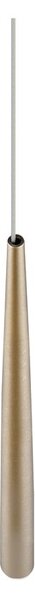 Lampadario LED dorato ø 14 cm Cala – Trio Select