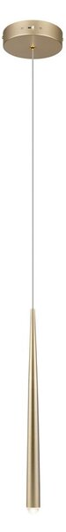 Lampadario LED dorato ø 14 cm Cala – Trio Select