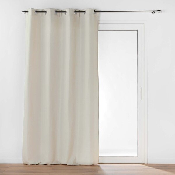 Tenda termoisolante beige in microfibra 135x260 cm Micropolar – douceur d'intérieur