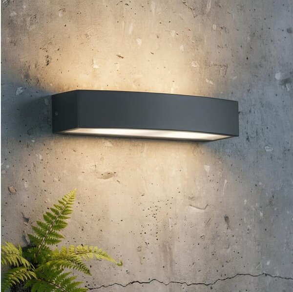 Ideal Lux - Applique da esterno ANDROMEDA 2xE27/60W/230V IP55 nero