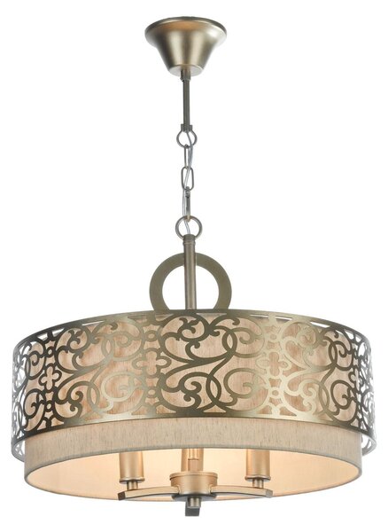 Lampada pendente House in Metallo Venera Ottone