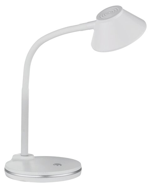 Lampada tavolo da Interno a LED in Plastica Bianco