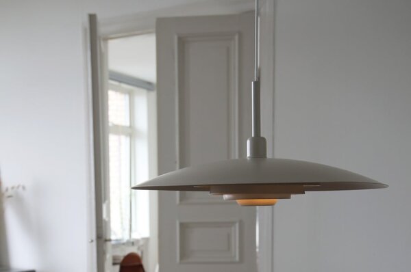 Lampadario beige con paralume in metallo ø 57 cm Piny – Markslöjd