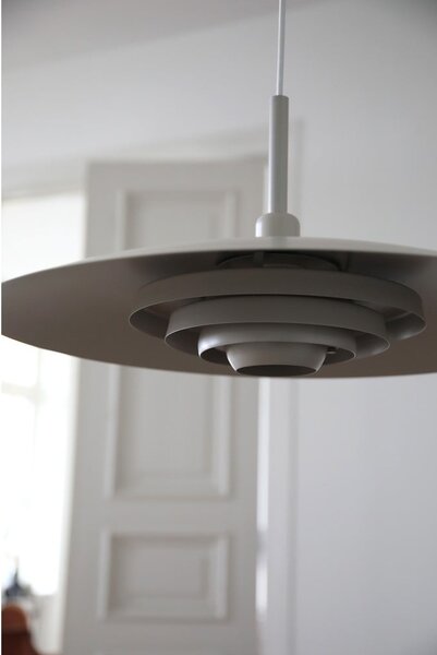 Lampadario beige con paralume in metallo ø 57 cm Piny – Markslöjd