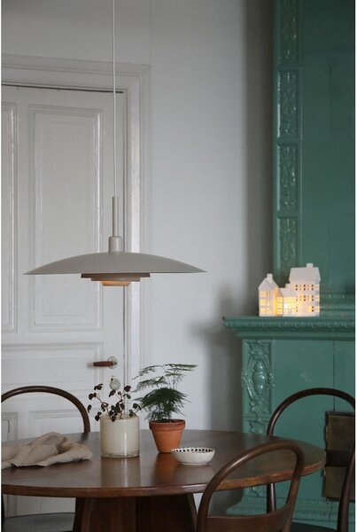 Lampadario beige con paralume in metallo ø 57 cm Piny – Markslöjd