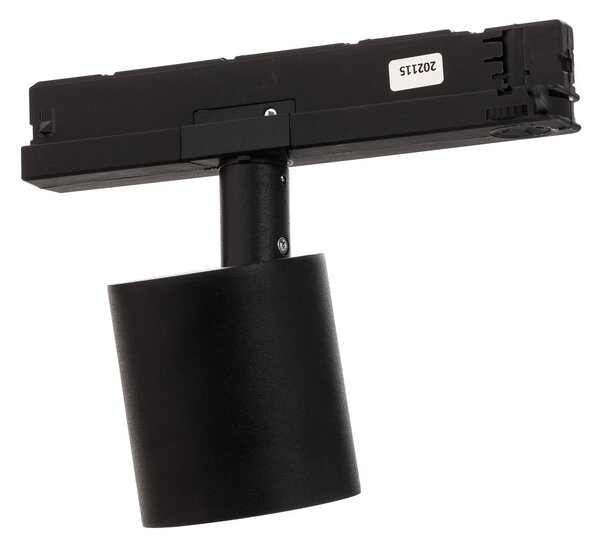 Ivela Faretto a binario LED Perfetto Puro trifase nero 940, Nero, Corridoio, Alluminio, Moderno