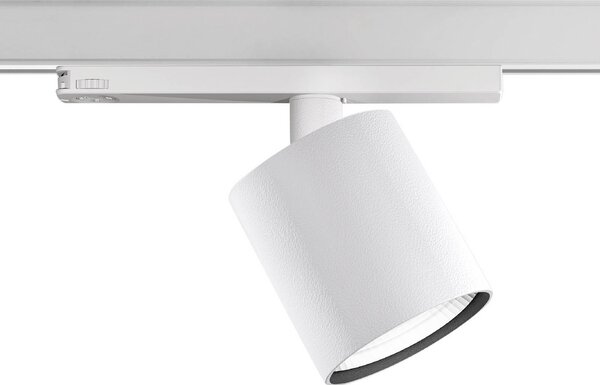 Ivela Faretto a binario LED Perfetto Puro, trifase, bianco, 940 Puro, Bianco / Opale, Corridoio, Alluminio, Moderno