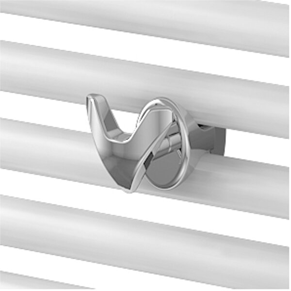 Portasciugamano portaccappatoio per scaldasalviette, a montaggio rapido Hangy vip 2 PEZZI stile moderno in metallo