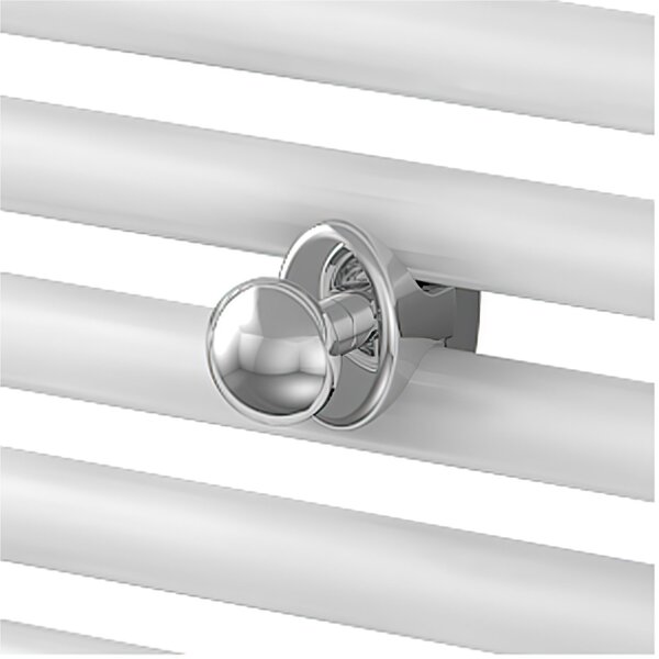 Portasciugamano portaccappatoio per scaldasalviette, a montaggio rapido Hangy Grip 2 PEZZI stile moderno in metallo nero
