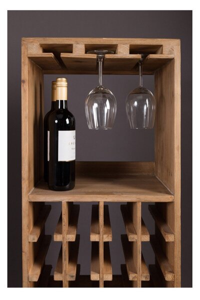 Portabottiglie in legno di abete per 28 bottiglie Claude - Dutchbone