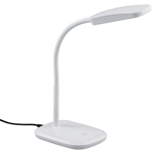 Lampada tavolo da Interno a LED in Plastica Bianco
