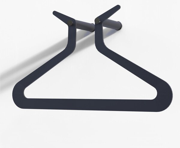 Servomuto, Appendino da parete in acciaio inossidabile EGO 1 dimensioni 11x25x h 45 cm peso 3 kg colore Nero