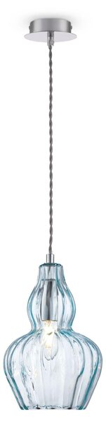 Lampada pendente Pendant in Metallo Eustoma Nickel