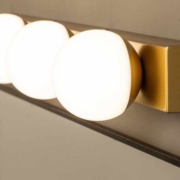 Brilagi - Illuminazione LED per specchio da bagno HOLLYWOOD 4xLED/3W/230V IP44 oro
