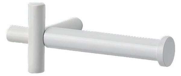 Portarotolo da bagno Dimensioni 15,2x 9,2 cm Linea BUCK Bianco opaco RAL 9016