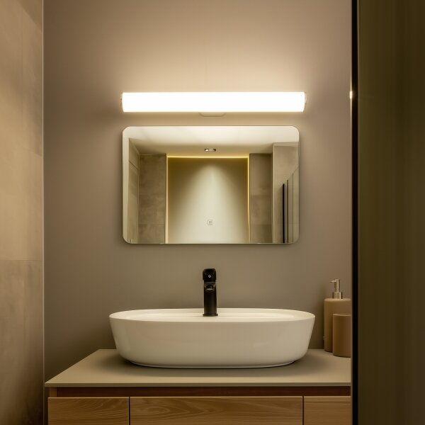 Brilagi - Illuminazione LED per specchi da bagno TUBE LED/15W/230V 3000/4000/6500K IP44 cromato