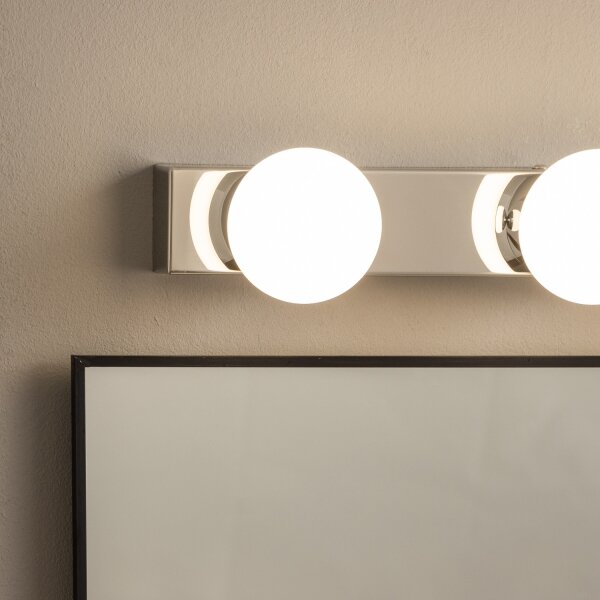Brilagi - Illuminazione a LED per specchio da bagno HOLLYWOOD 4xLED/3W/230V IP44 cromato