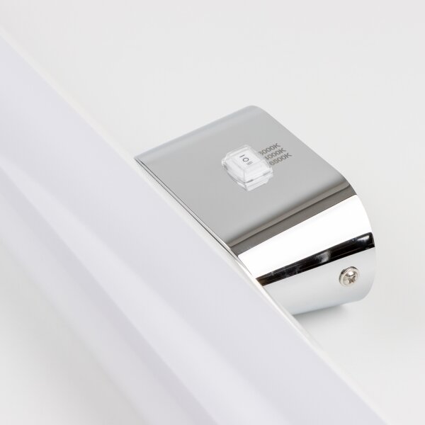 Brilagi - Illuminazione LED per specchi da bagno TUBE LED/15W/230V 3000/4000/6500K IP44 cromato