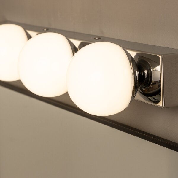 Brilagi - Illuminazione a LED per specchio da bagno HOLLYWOOD 4xLED/3W/230V IP44 cromato
